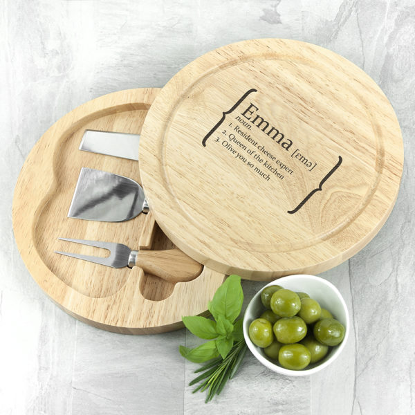 Your Definition Cheese Board Set