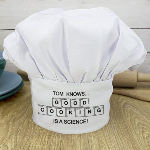 Good Cooking Is Science Chef Hat