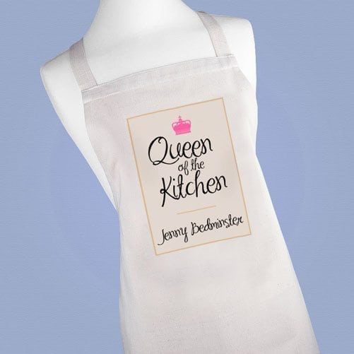 Personalised Queen of the Kitchen Apron