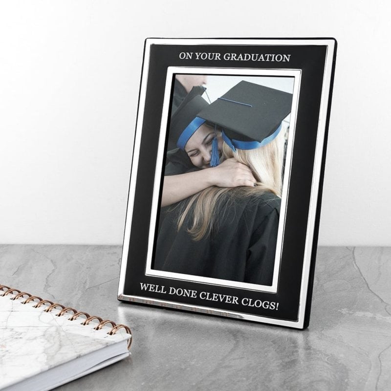 Personalised Silver Plated Graduation Frame