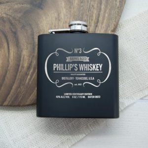 Personalised Whiskey Vintage Hip Flask