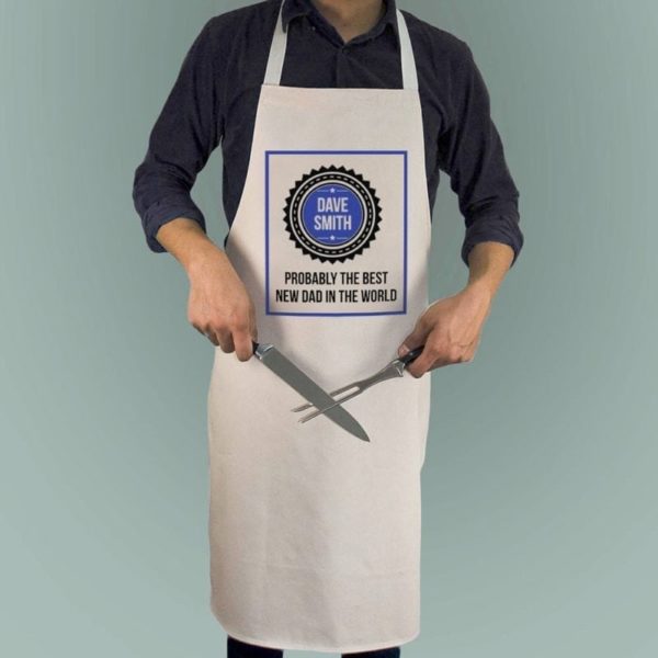 Probably The Best New Dad In The World Apron
