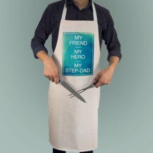 Step Dad Means... Unpersonalised Apron