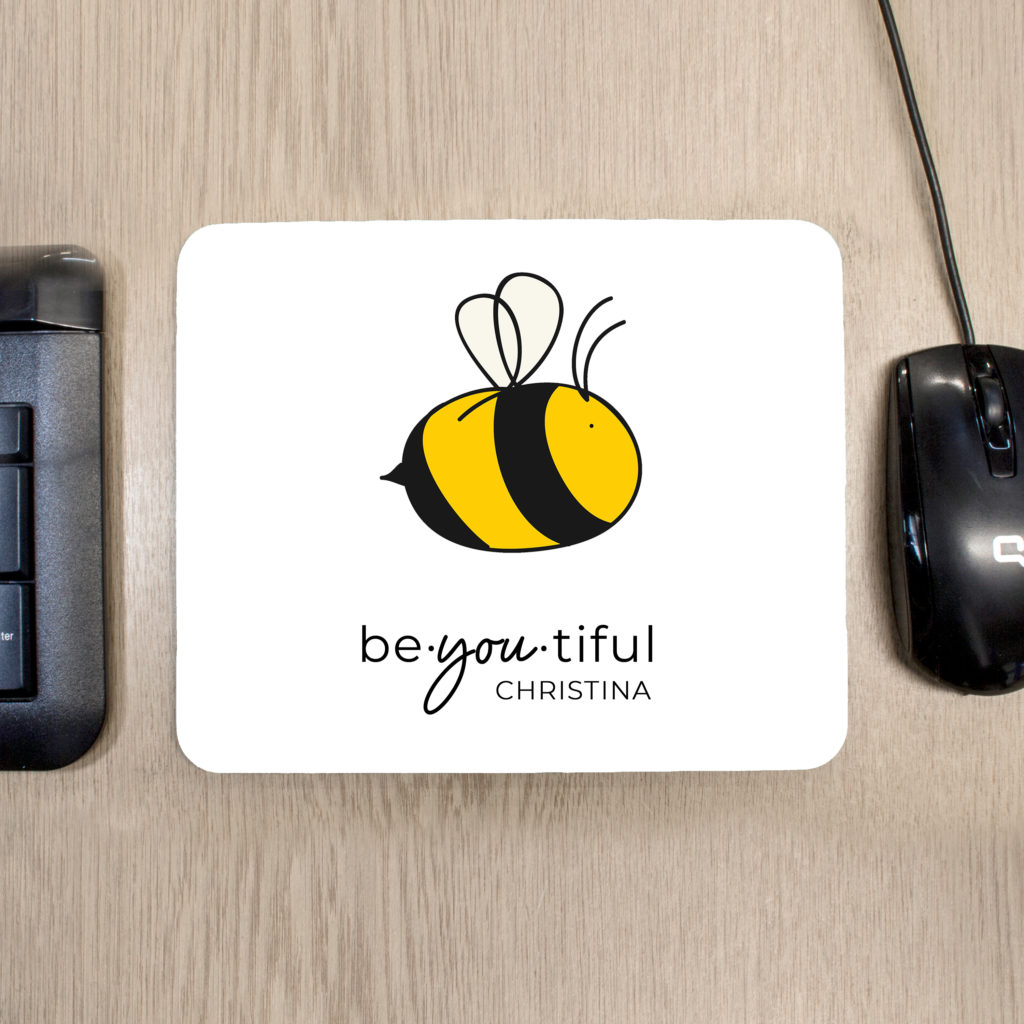 Bee You Mouse Pad