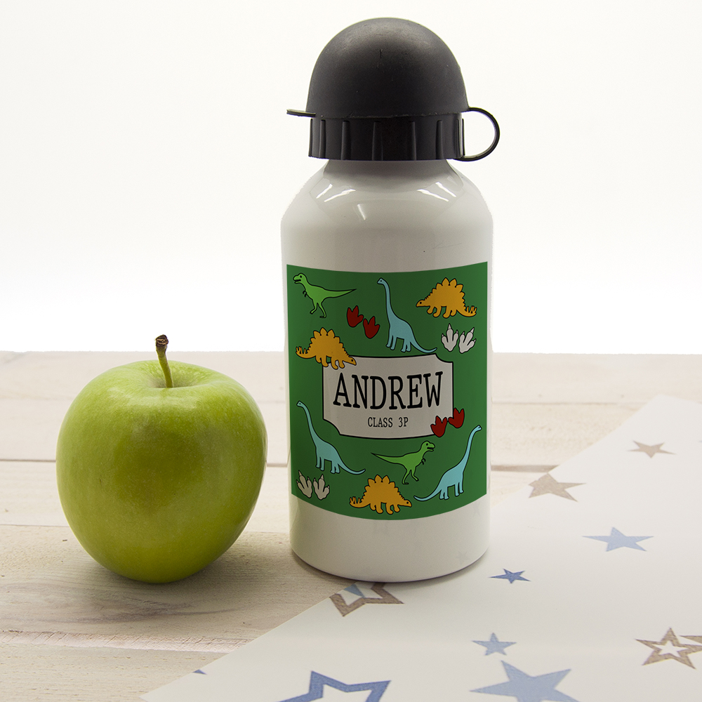 Cool Jurassic Personalised Water Bottle