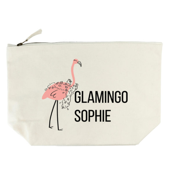 Glamingo Cream Wash Bag