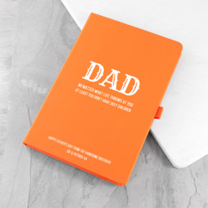 No Matter What Dad A5 Notebook