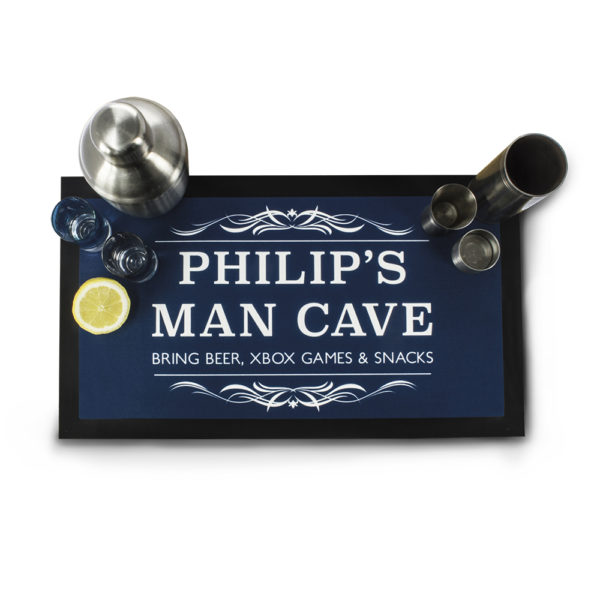 Gentlemen's Man Cave Bar Mat