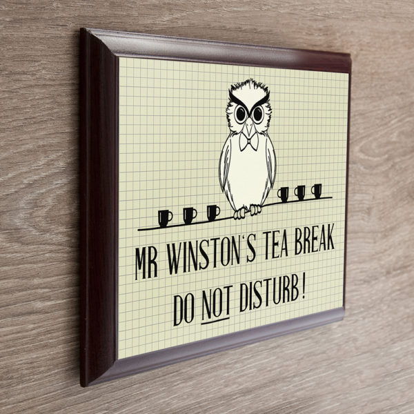 Personalised Teacher's Do Not Disturb Sign