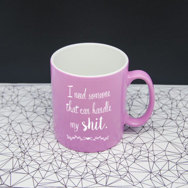 Personalised Can You Handle It Maid Of Honour Mug