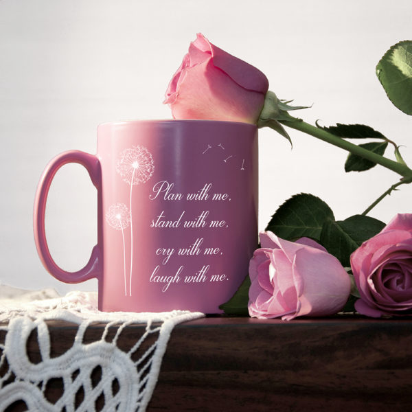 You and Me Personalised Bridesmaid Proposal Mug