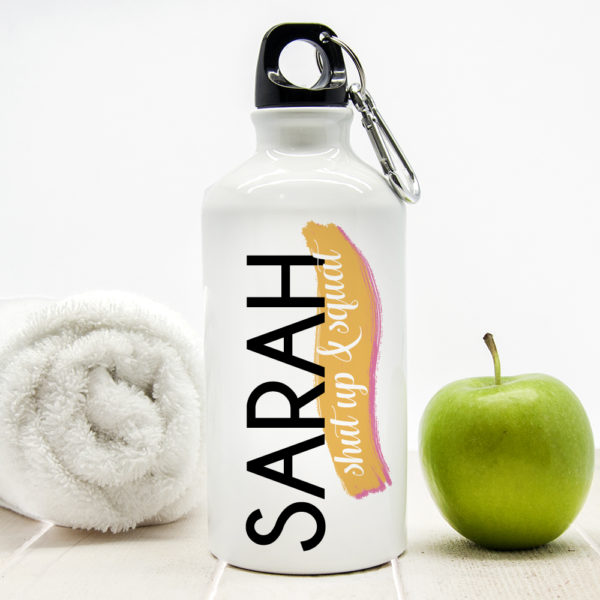 Personalised Just Do It Water Bottle
