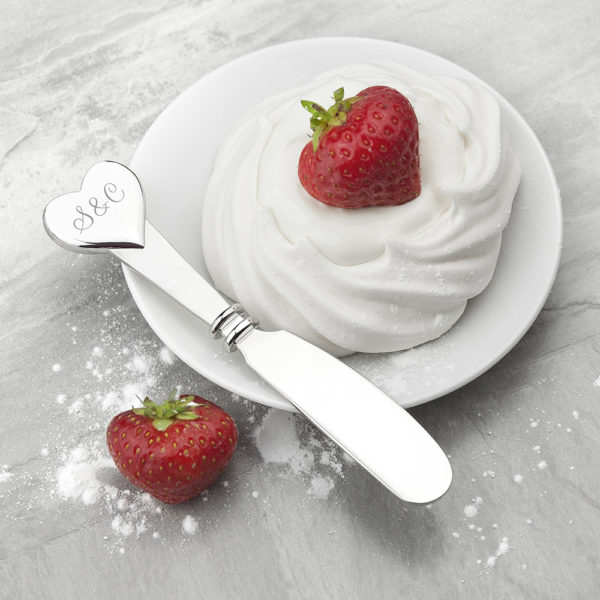Personalised Heart Butter Knife