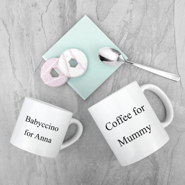 Personalised Mummy & Me Together Forever Mugs