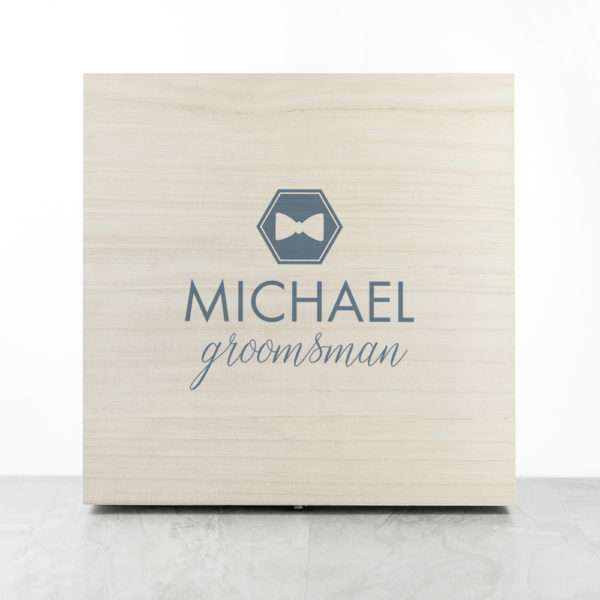 Personalised Classic Groomsman Box