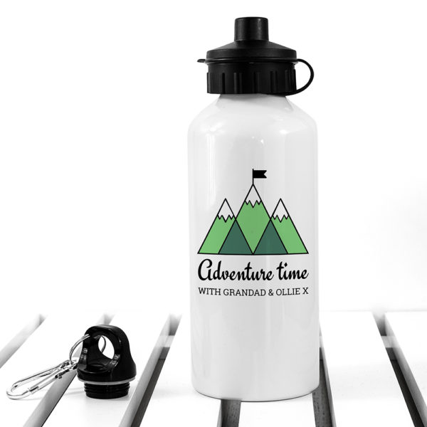Personalised Adventure Time White Water Bottle