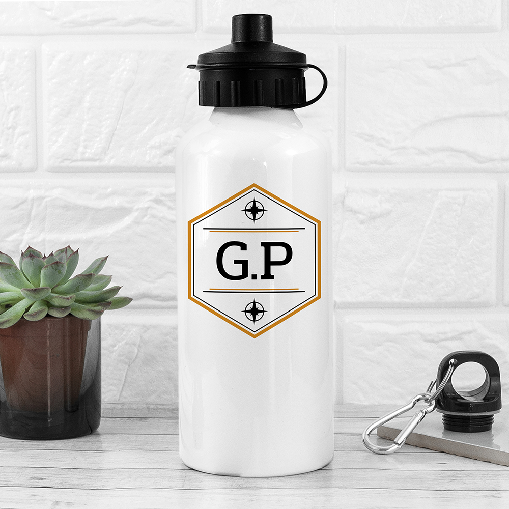 Personalised Iconic Pursuits White Water Bottle Personalised Iconic Pursuits White Water Bottle