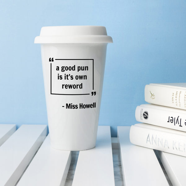 Personalised Words of Wisdom Travel Mug