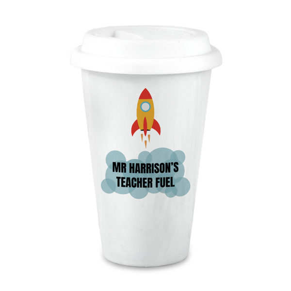 Personalised Teacher's Fuel Travel Mug