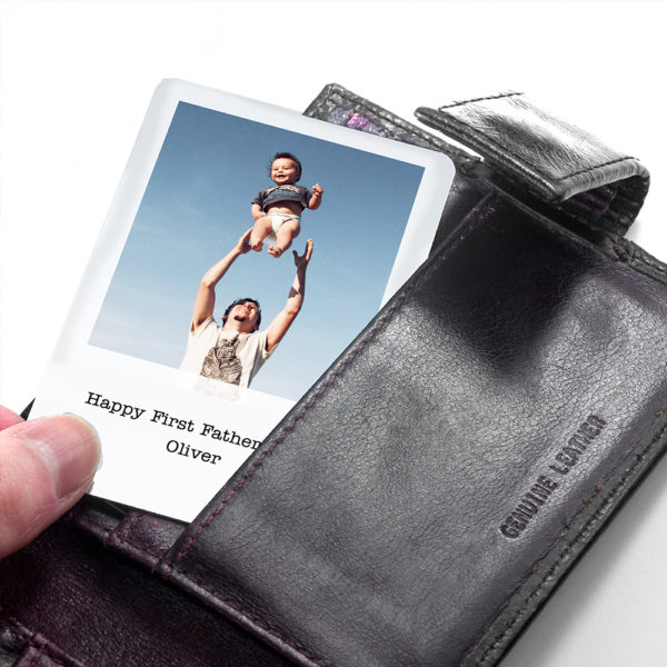 Personalised Dad's Photographic Wallet Keepsake