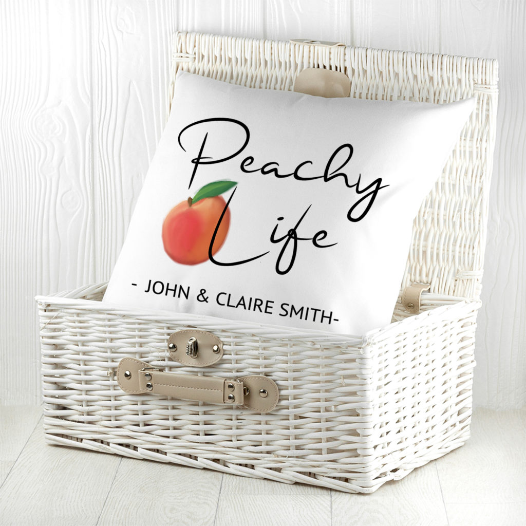 Peachy Life Cushion Cover