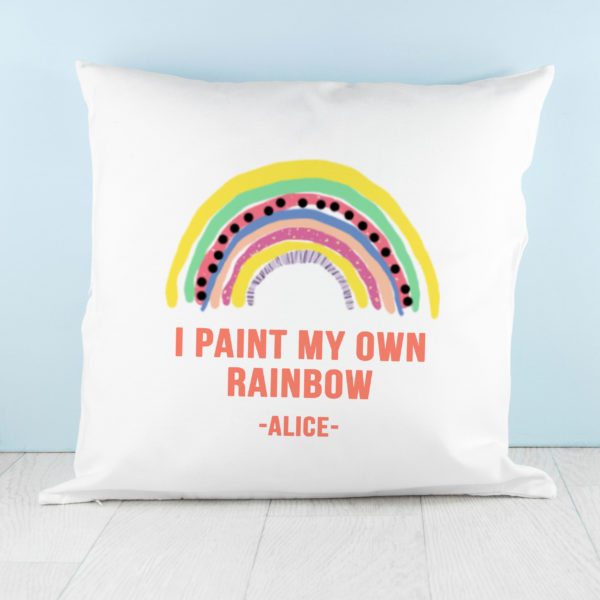 My Own Rainbow Square Cushion Cover