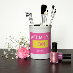 Actually I Can Brush Holder Actually I Can Brush Holder