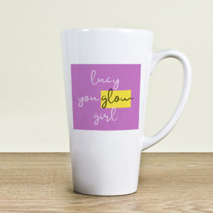 You Glow Girl Latte Mug