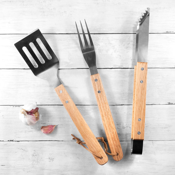 Personalised King Of The Grill BBQ Tools Set
