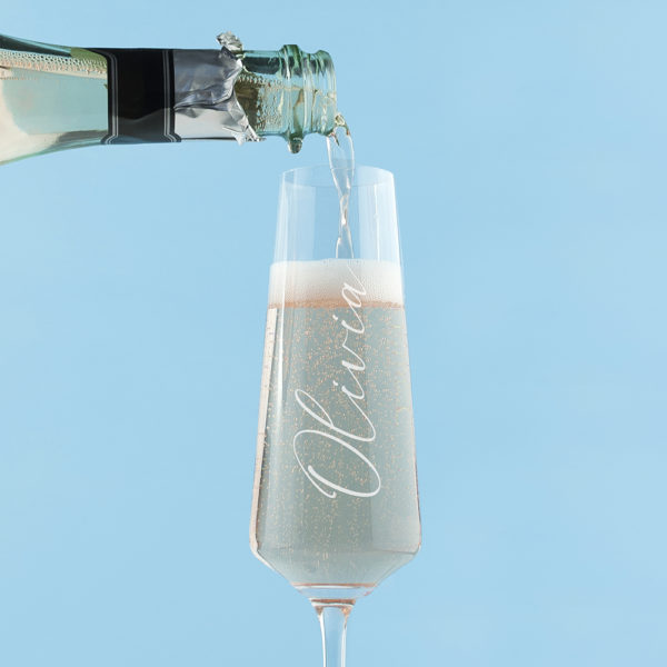 Personalised Elegance Champagne Flute