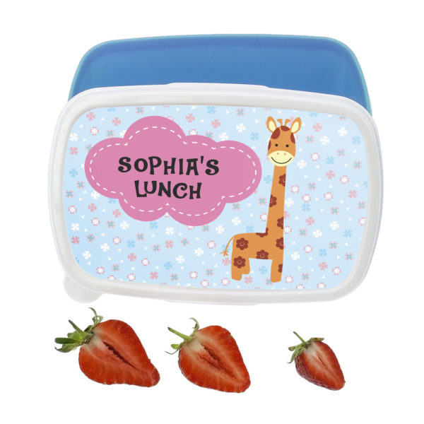 Cute Giraffe Character Lunch Box