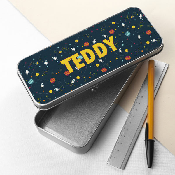 Planets and Space Themed Pencil Case