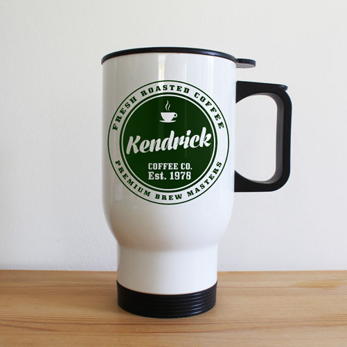 Personalised Coffee Company Travel Mug