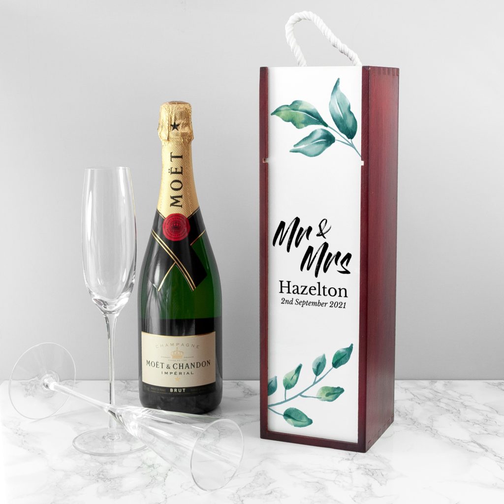 Personalised Couple's Wine Box