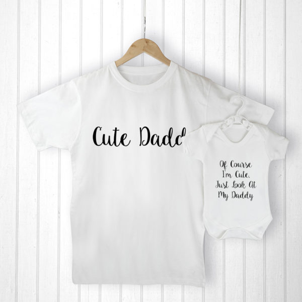 Personalised Daddy and Me Cuties Set