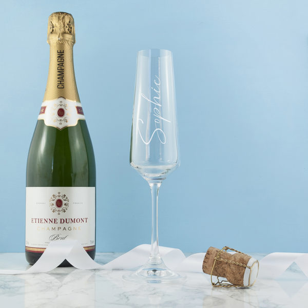Personalised Elegance Champagne Flute
