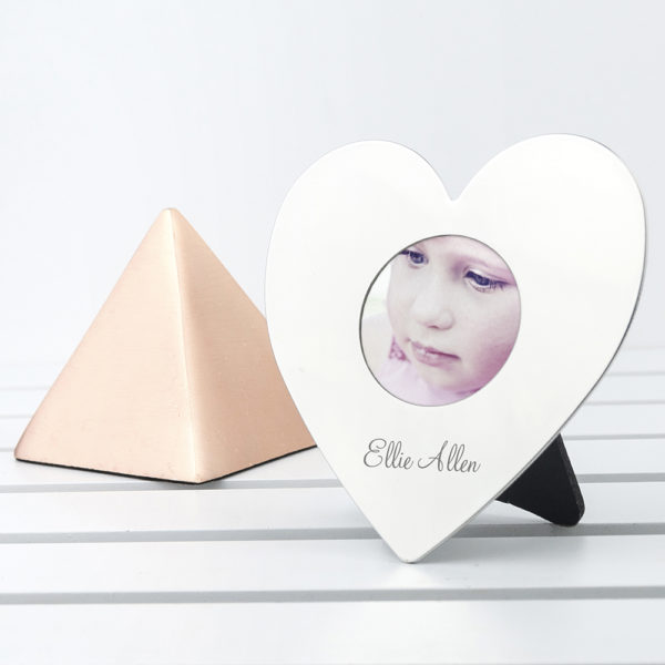 Personalised Heart Photo Frame