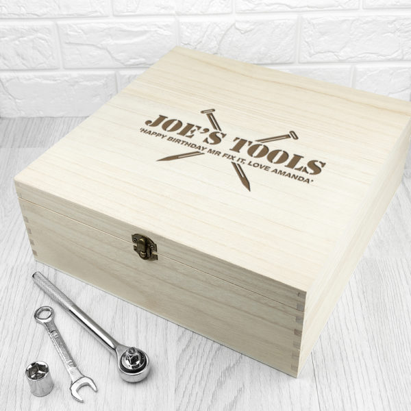 Personalised Saves The Day Tool Box