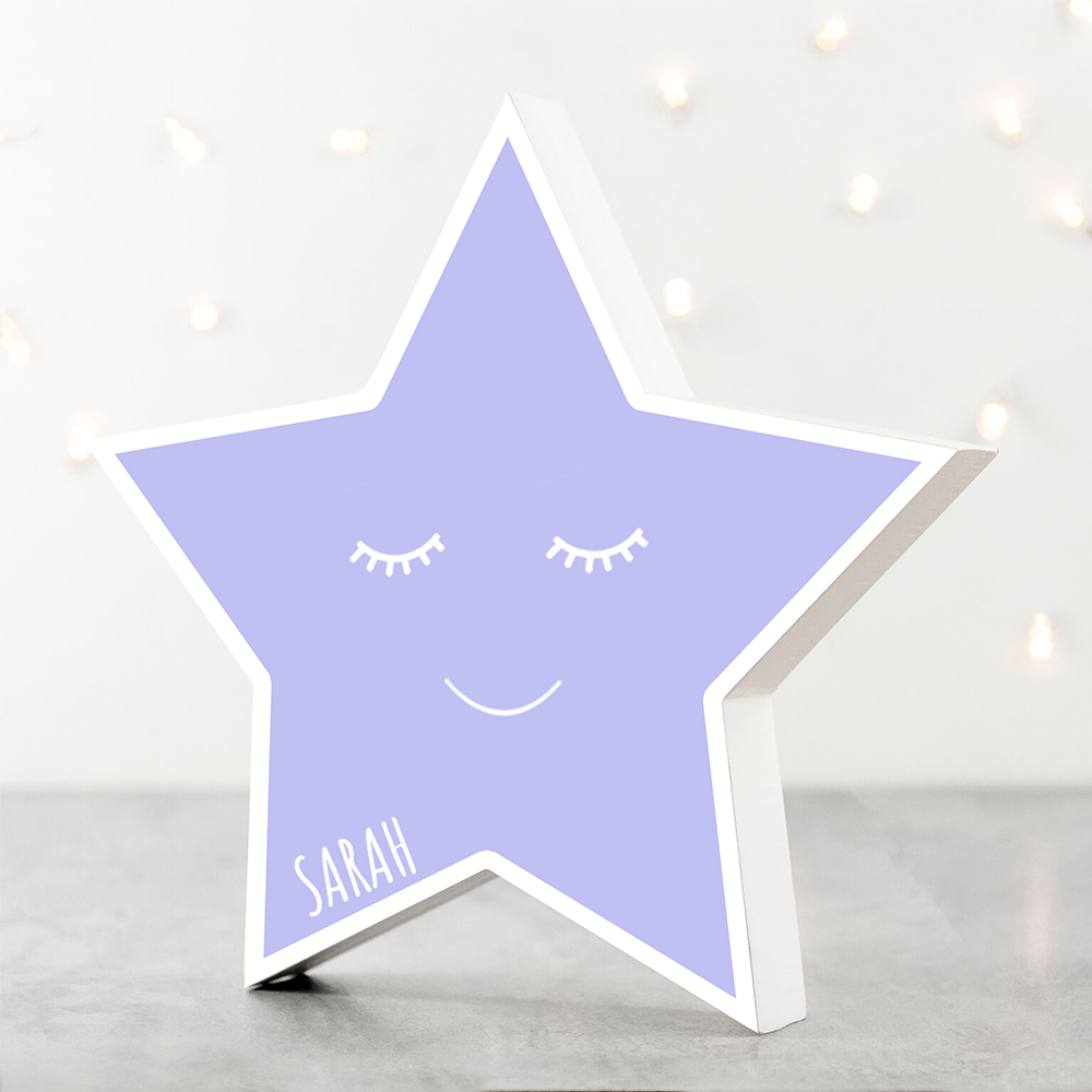 Personalised Smiling Star Keepsake