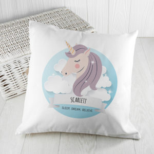 Personalised Sparkle Squad Sweet Dreams Cushion Cover