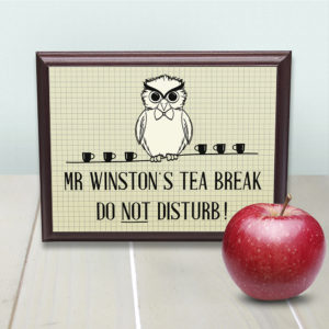 Personalised Teacher's Do Not Disturb Sign