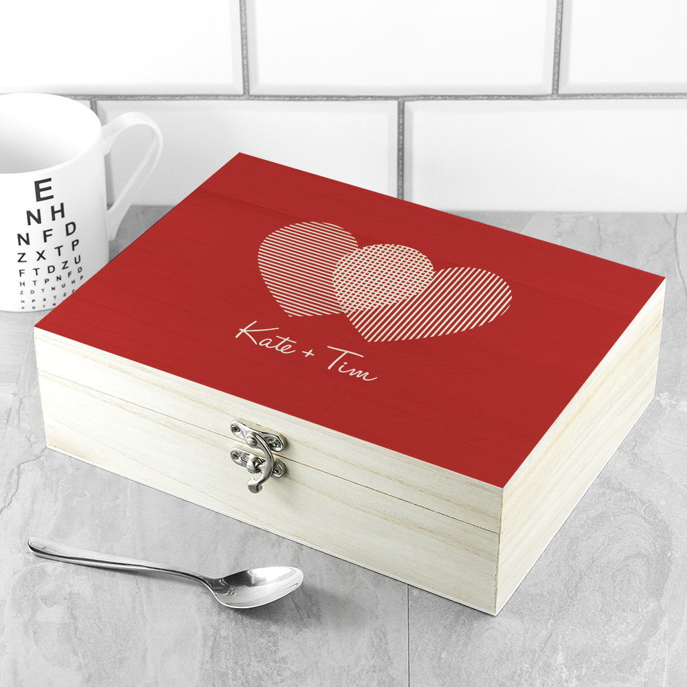 Personalised Venn Diagram Tea Box