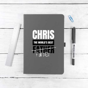 Personalised World's Best Farter A5 Notebook