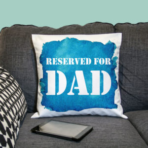 Reserved For... Watercolour Cushion Cover