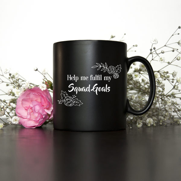 Squad Goals Personalised Bridesmaid Proposal Mug