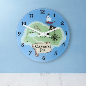 Arrrr! Personalised Pirate Wall Clock Arrrr! Personalised Pirate Wall Clock