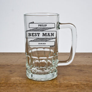 Comic Best Man Tankard Comic Best Man Tankard