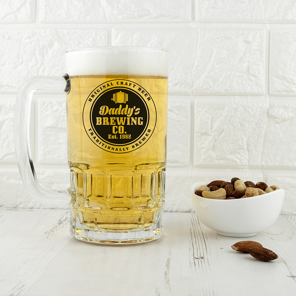 Personalised Brewing Company Beer Tankard Personalised Brewing Company Beer Tankard