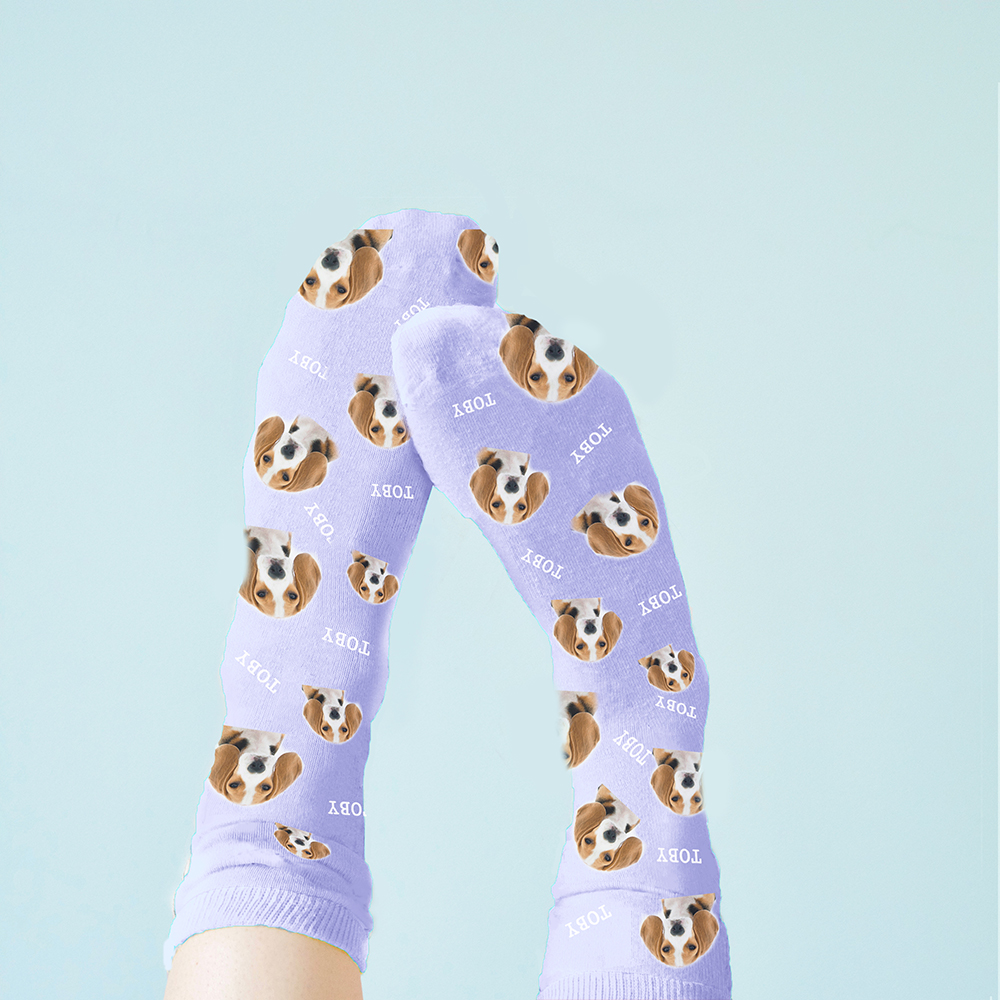 Personalised Pet Photo Socks Personalised Pet Photo Socks