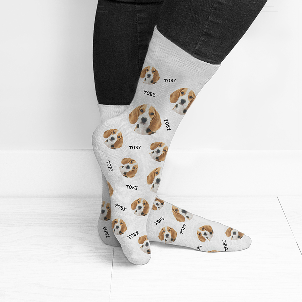 Personalised Pet Photo Socks Personalised Pet Photo Socks